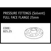 Marley Solvent Full Face Flange 25mm - 825.25